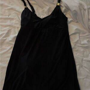 Aqua Black Chemise
